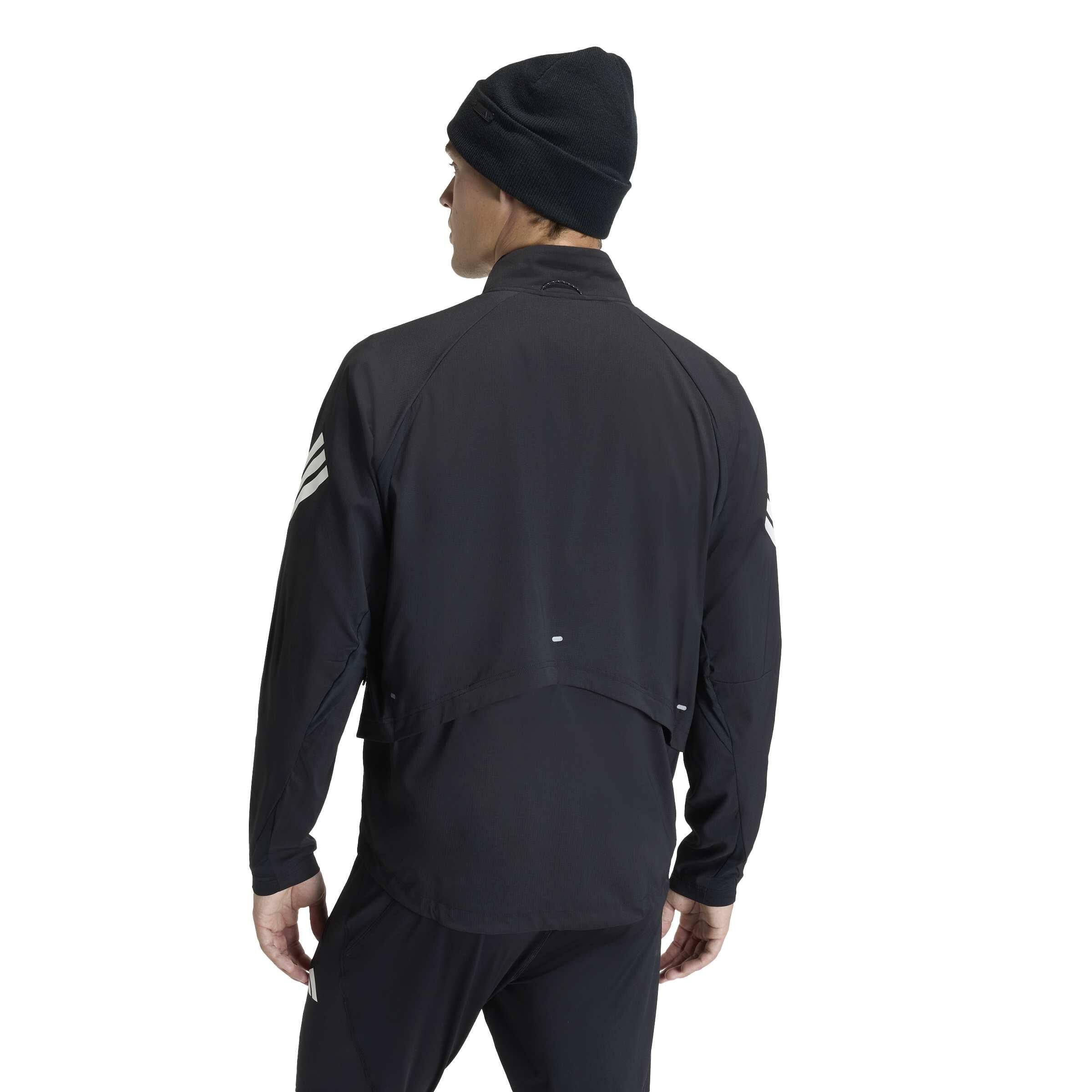 Trainingsjacke mit Stehkragen - BLACK - Schwarz
