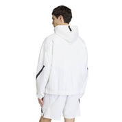 Trainingsjacke mit Kapuze - WHITE - Weiß