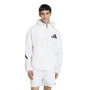 Trainingsjacke mit Kapuze - WHITE - Weiß