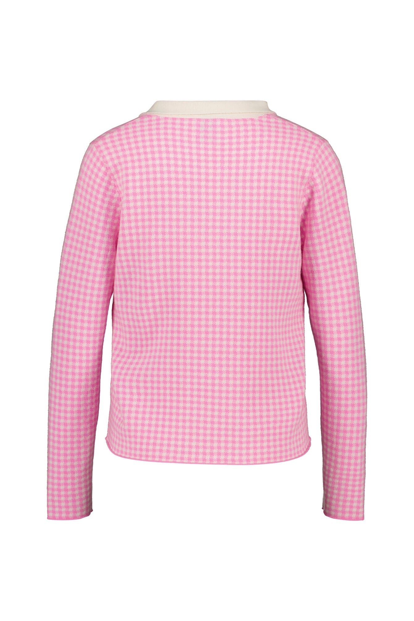 Strickpullover aus Schurwollmix - 62/40 - Pink