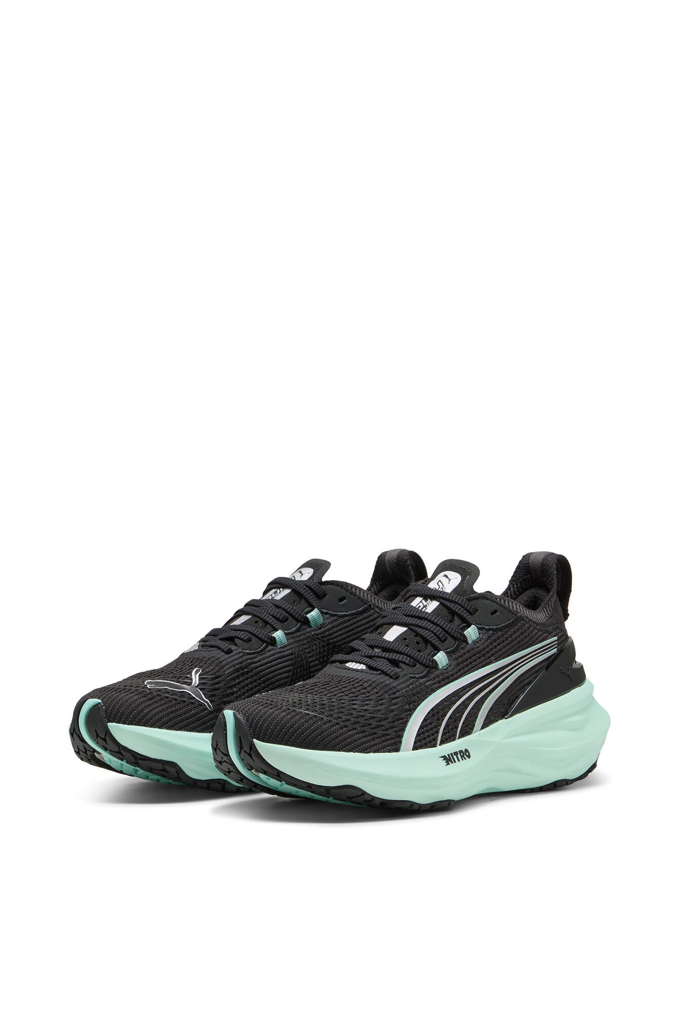 Laufschuhe FOREVERRUN NITRO 2 - 016-PUMA Black-Mint Melt - Grün