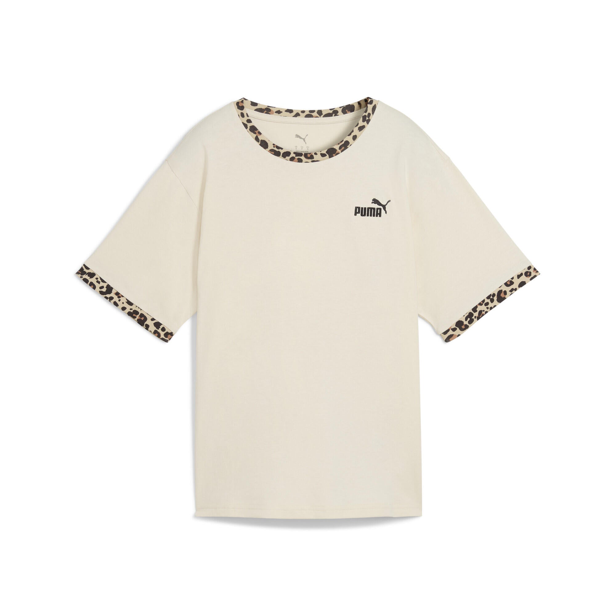 T-Shirt aus Baumwolle - 087-Alpine Snow - Beige