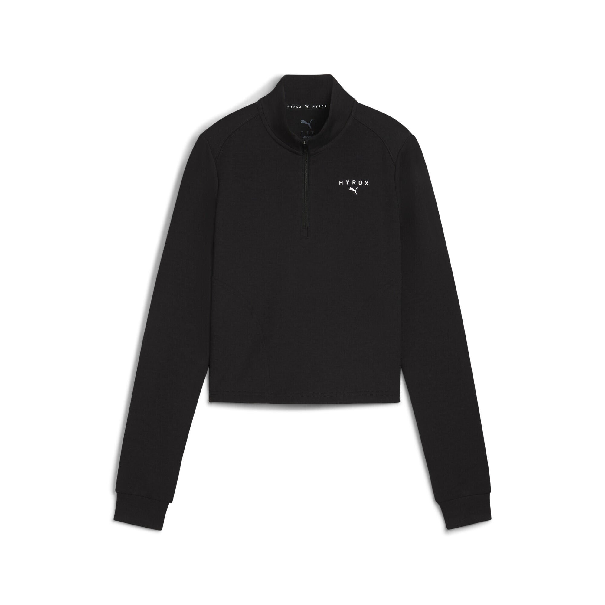 Sweatpullover HYROX CLOUDSPUN - 001-PUMA Black - Schwarz