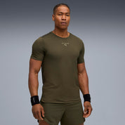 Funktionsshirt X HYROX CLOUDSPUN THERMOADAP - 070-Dark Olive - Khaki