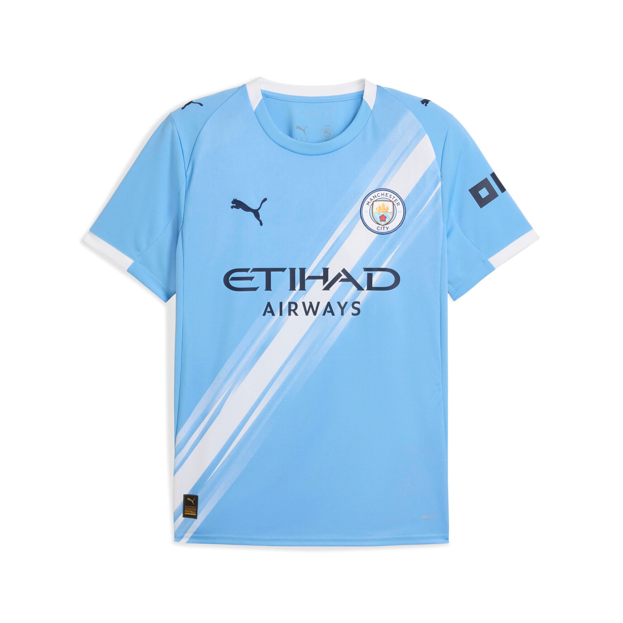 Fußballtrikot MANCHESTER CITY Home - 001-Team Light Blue-PUMA White - Blau