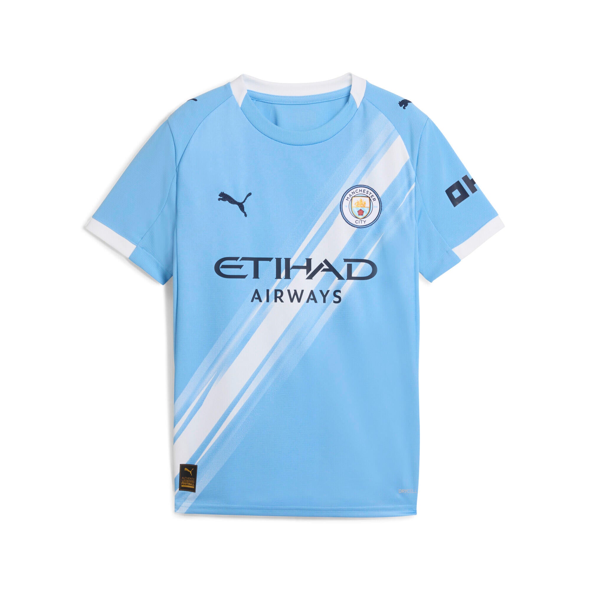 Fußballtrikot MANCHESTER CITY Home - 001-Team Light Blue-PUMA White - Blau