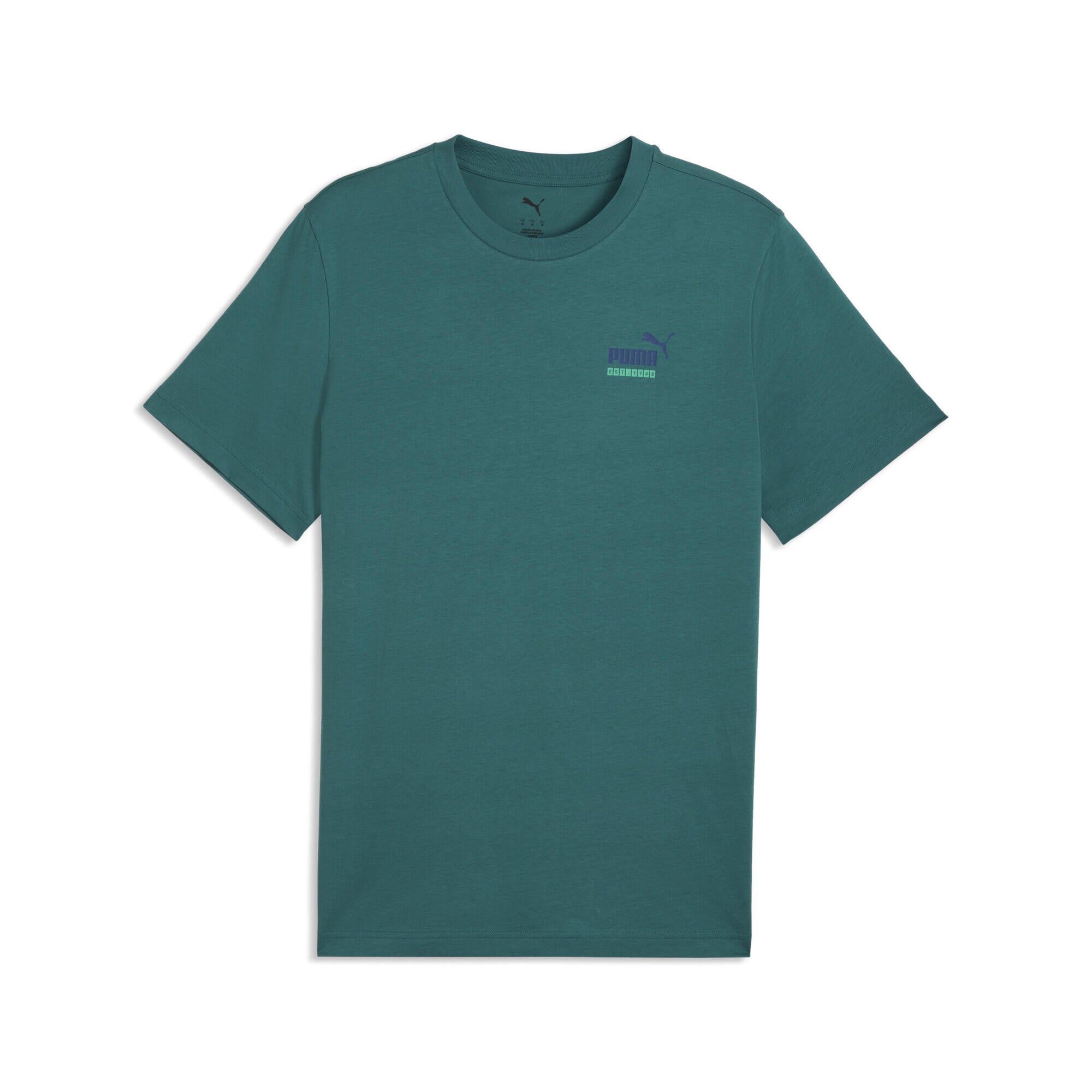 T-Shirt aus Baumwollmix - 041-Emerald Ice - Grün