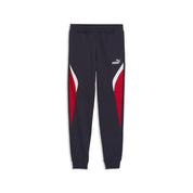 Jogginghose aus Baumwollmix - 017-New Navy-Red - Blau