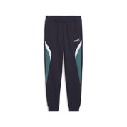 Jogginghose aus Baumwollmix - 016-New Navy - Blau