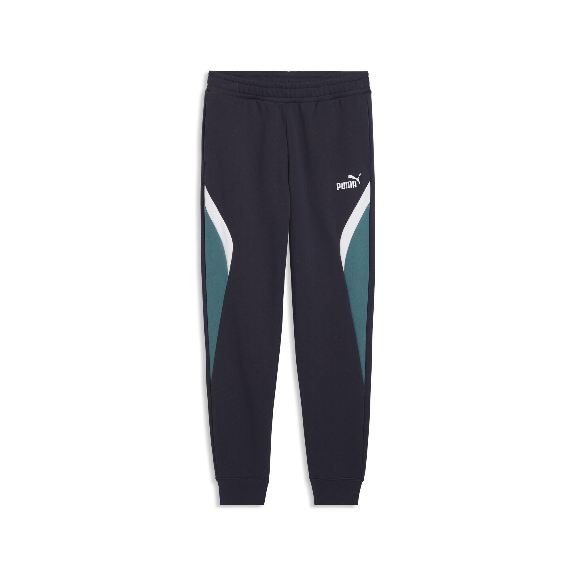 Jogginghose aus Baumwollmix - 016-New Navy - Blau