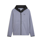Trainingsjacke aus Baumwollmix - 065-Gray Sky - Blau