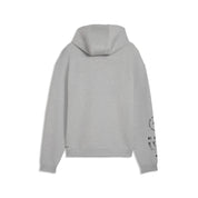 Sweathoodie PUMA x HYROX CLOUDSPUN - 004-Light Gray Heather - Grau