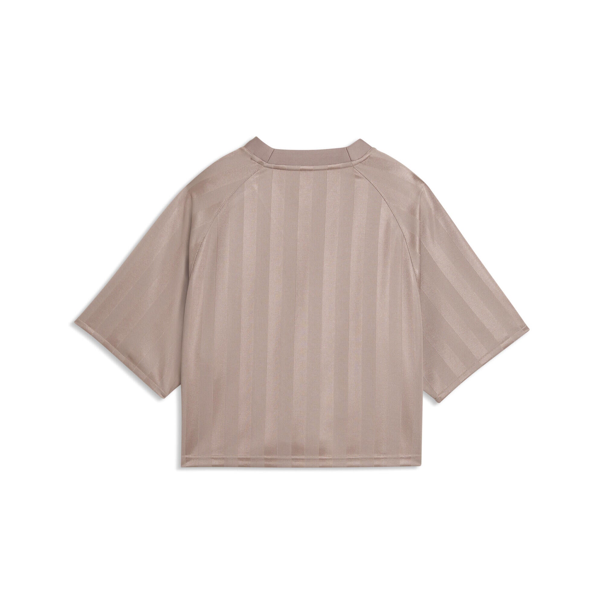 Fußballtrikot cropped mit Drycell - 088-Sandstone - Braun