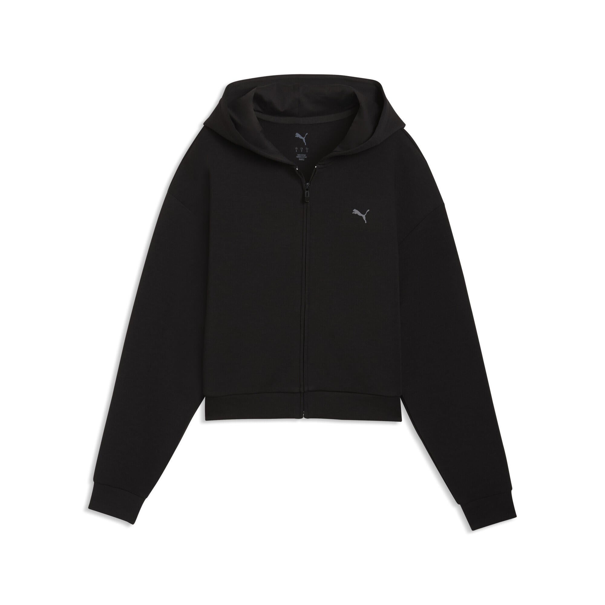 Sweatshirtjacke CLOUDSPUN - 001-PUMA Black - Schwarz