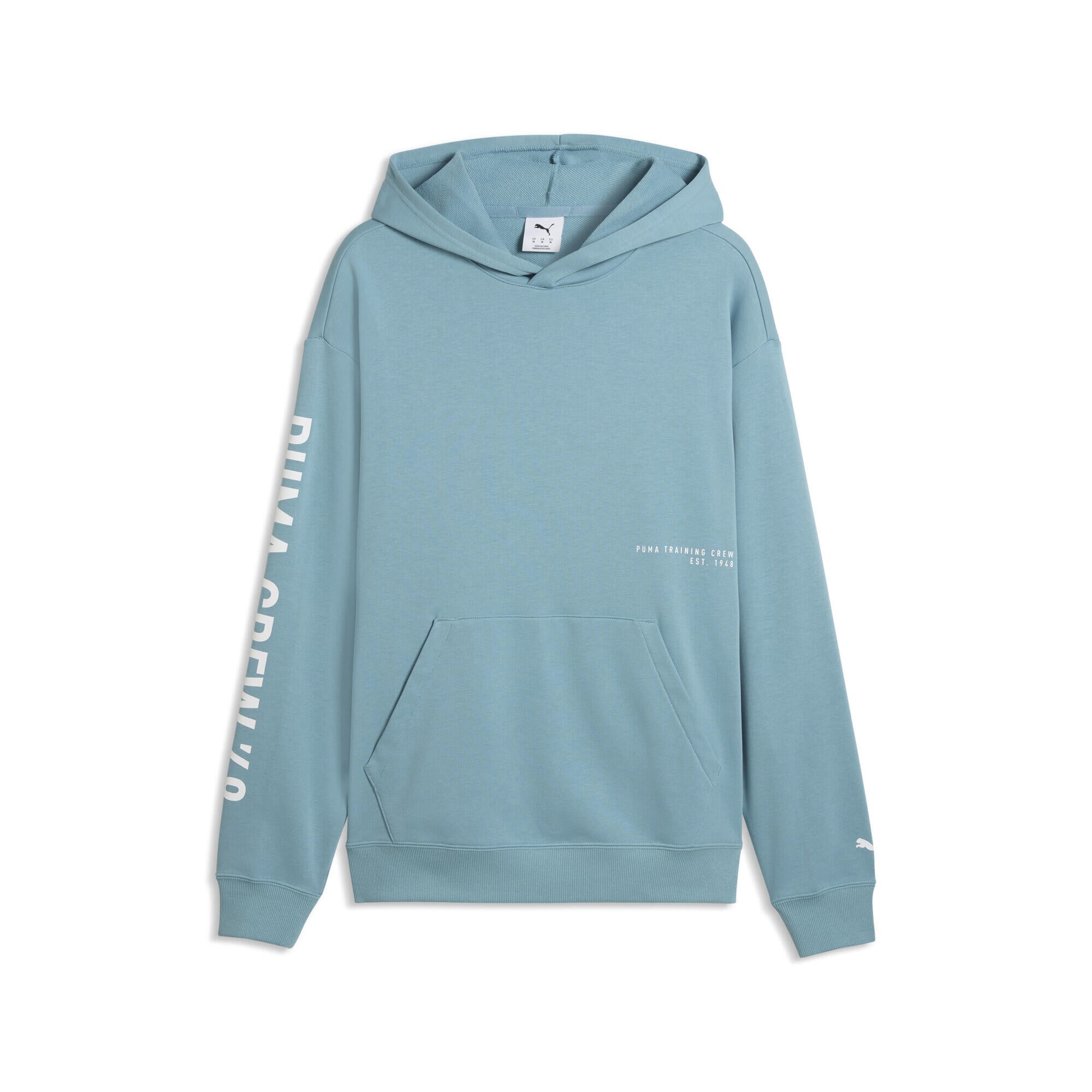 Sweathoodie aus Baumwolle - 046-Baltic Sea Blue - Blau