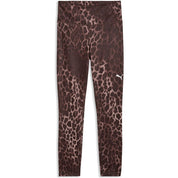 Funktionsleggings mit Leopardenmuster - 013-Chocolate Brown - Braun
