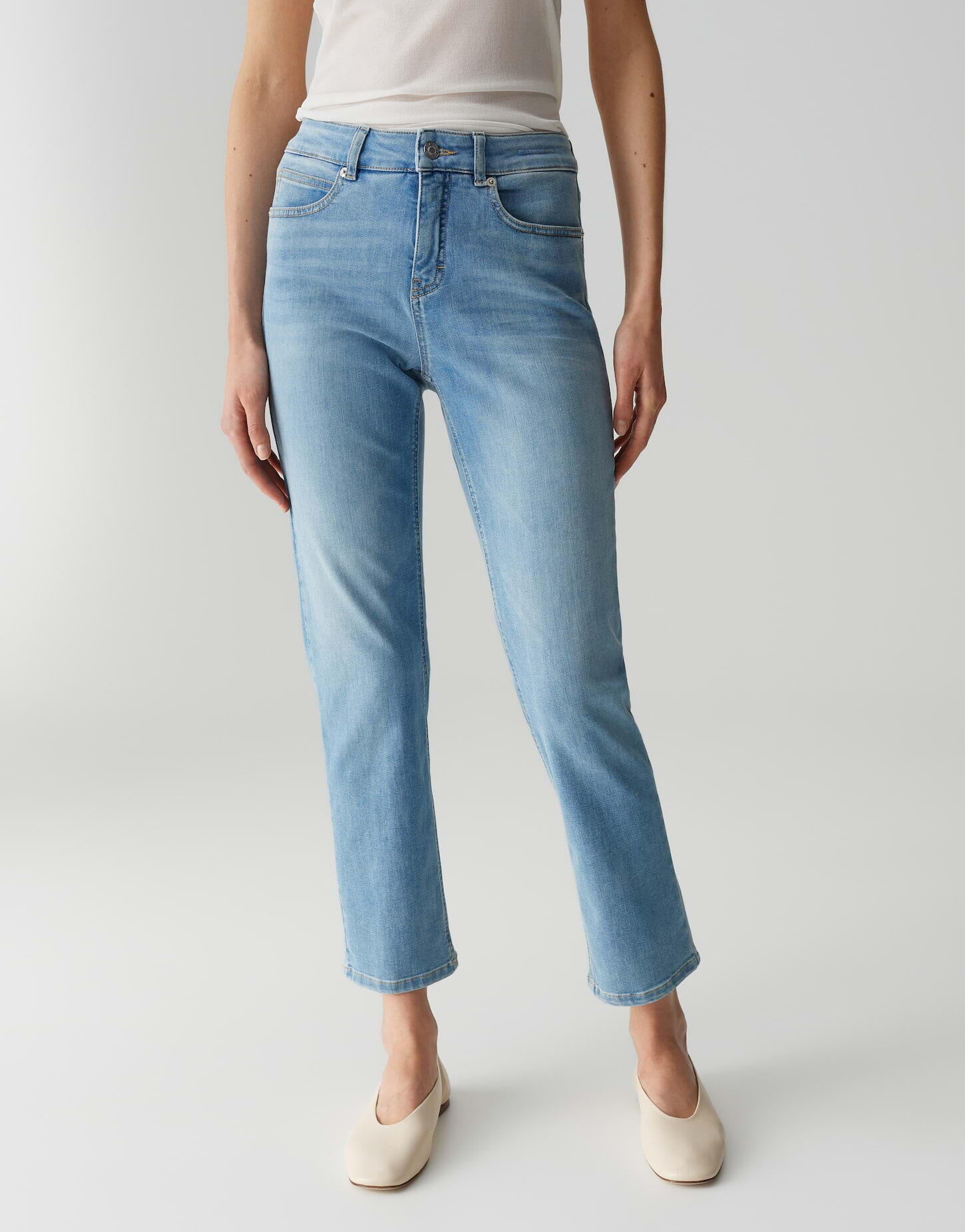 Jeans MELLY BASE Straight Leg - 70188-light sky blue - Blau