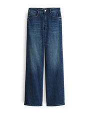 Jeans MELLY MODERN Wide Leg - 70193-mid stormy blue - Blau