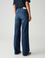 Jeans MELLY MODERN Wide Leg - 70193-mid stormy blue - Blau