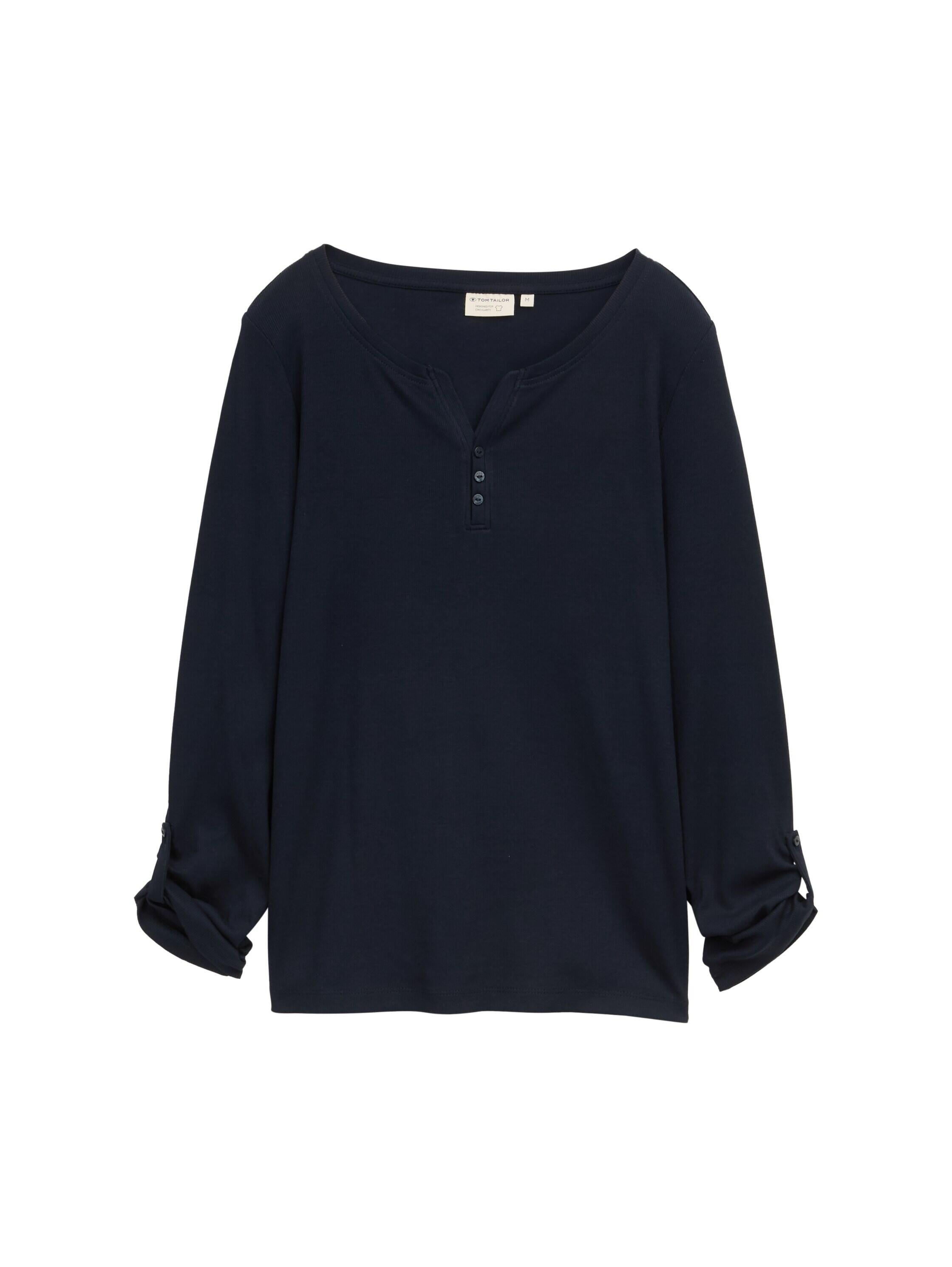 Langarmshirt Regular Fit - 11019-Lunar Eclipse - Blau