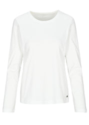 Langarmshirt aus Baumwolle - 102 102 OFFWHITE - Creme