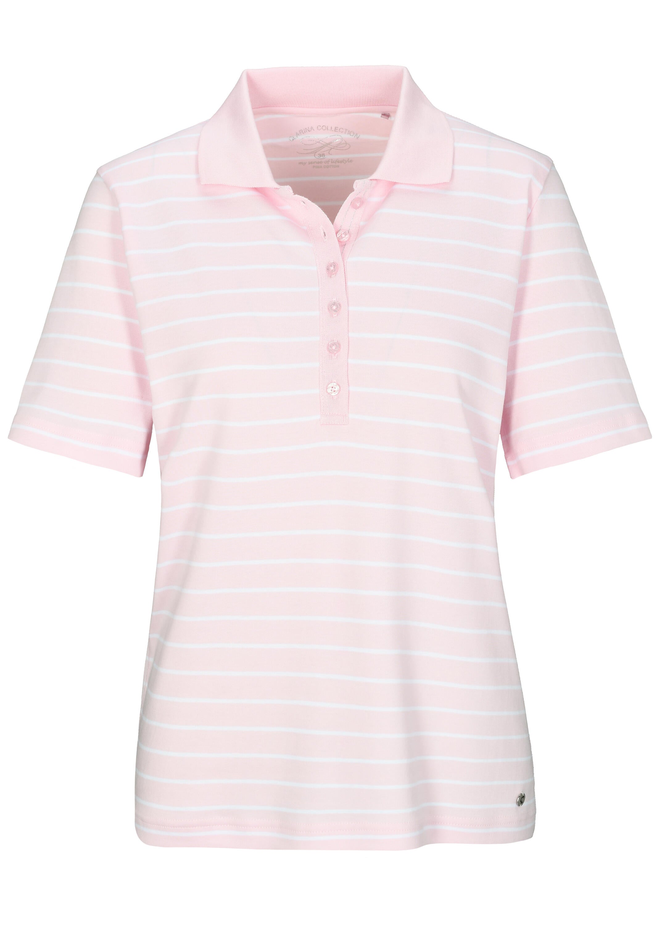 Poloshirt Comfort Fit - 410 410 ROSE-WEISS - Rosa