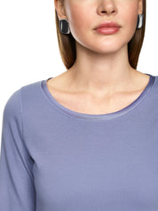 T-Shirt aus Baumwolle - 774 - Violett