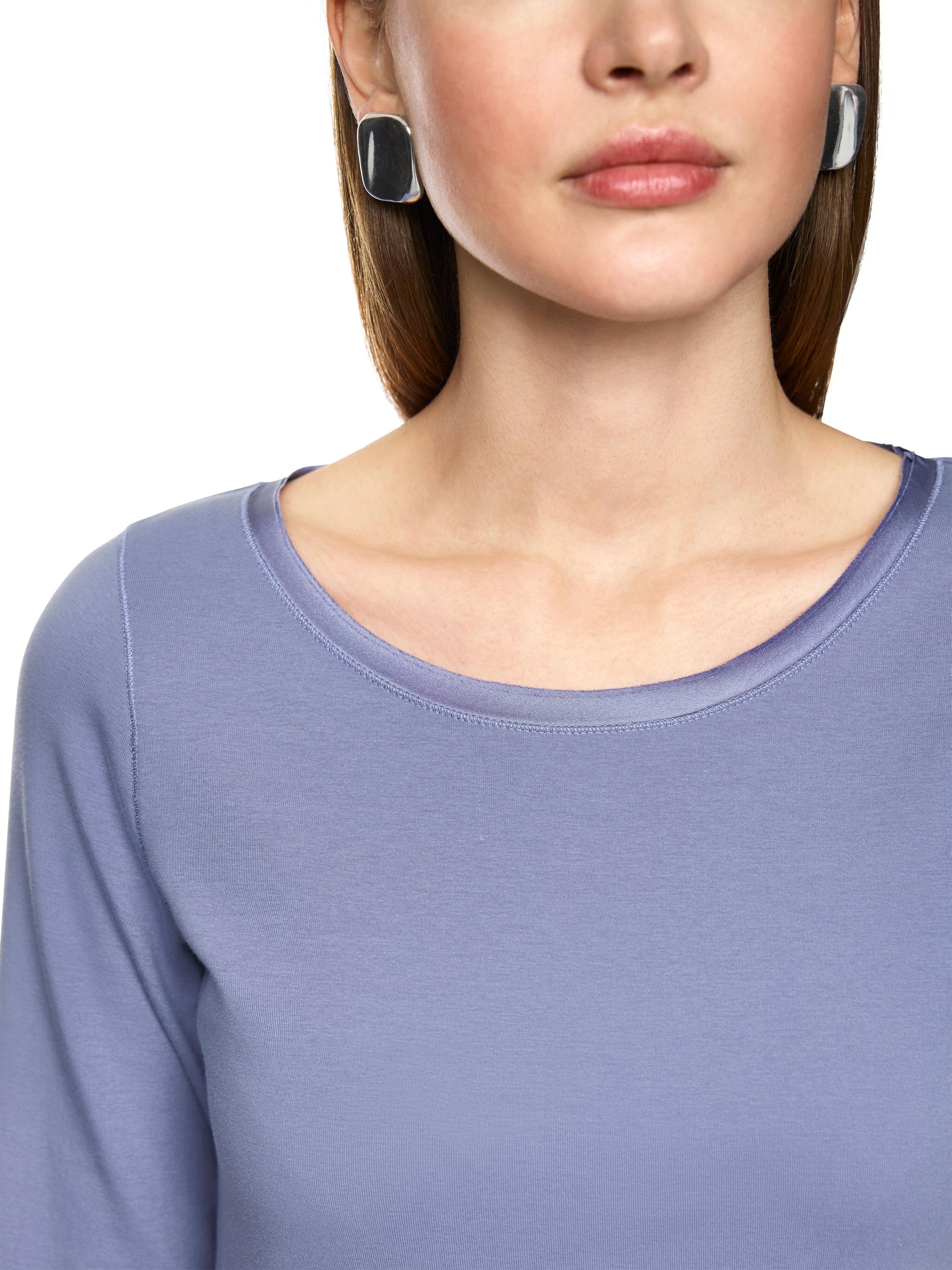 T-Shirt aus Baumwolle - 774 - Violett