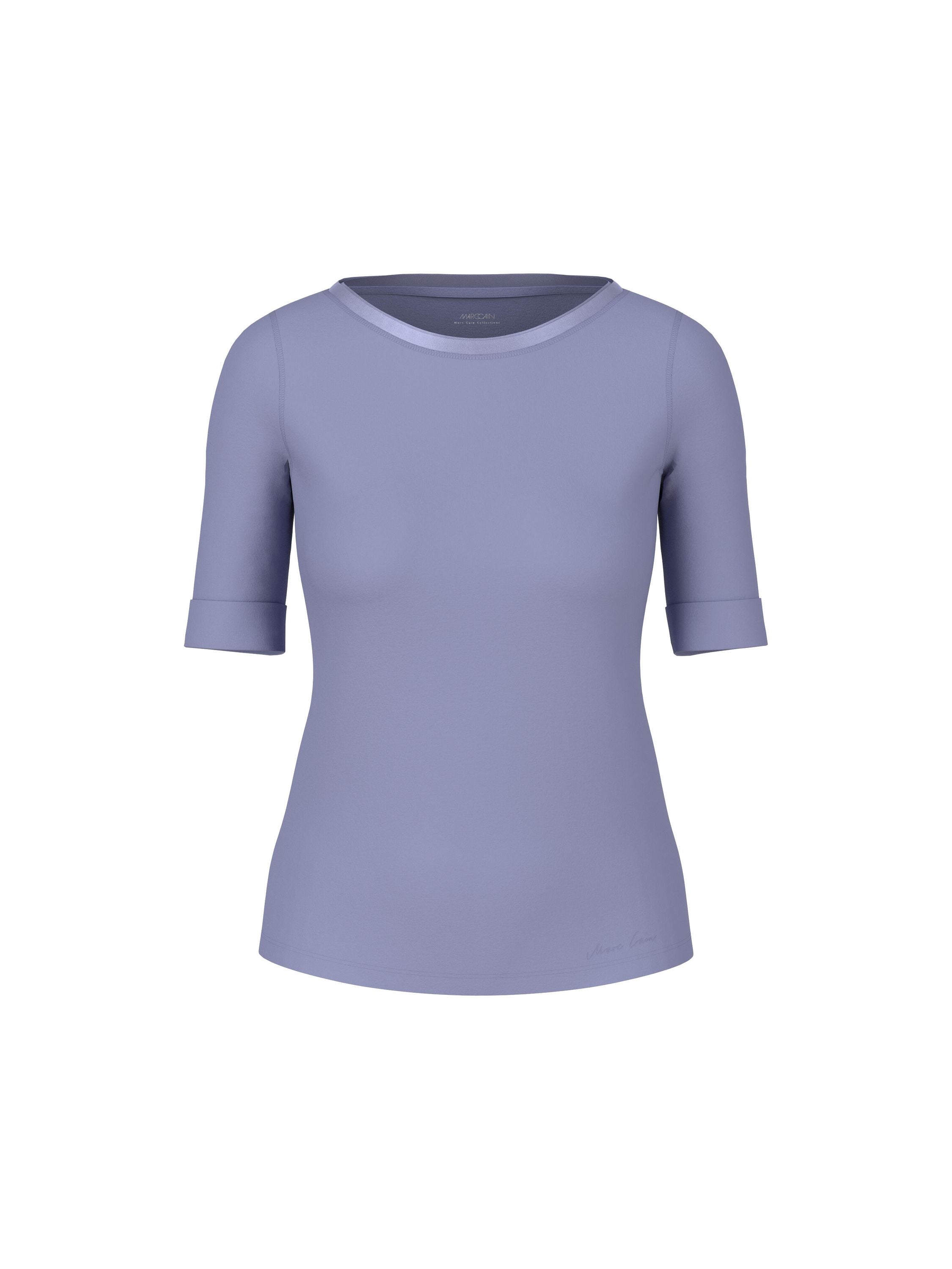 T-Shirt aus Baumwolle - 774 - Violett