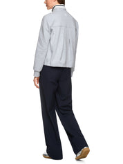 Sweatshirtjacke aus Baumwollmix - 810 - Grau