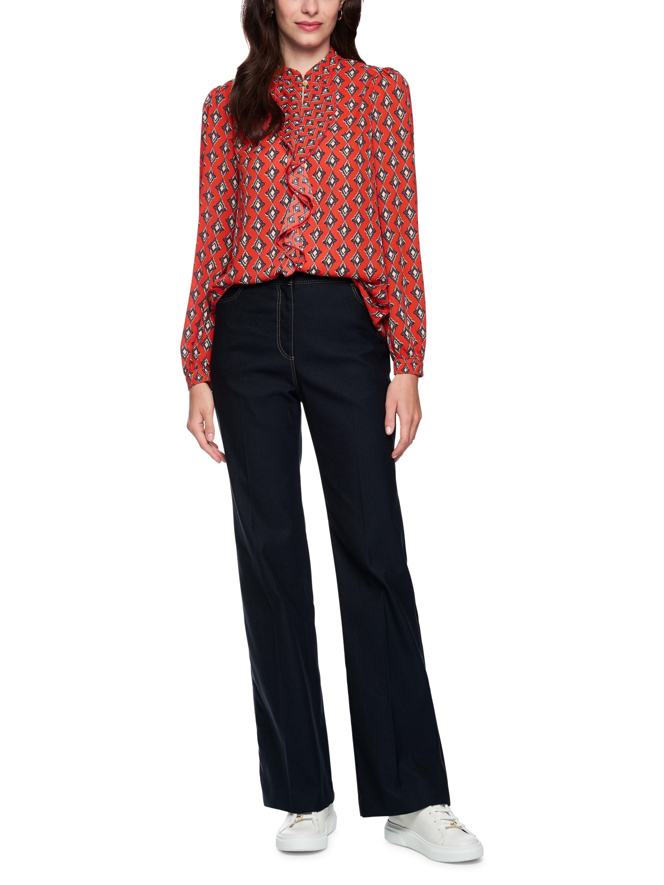 Fließende Bluse RETHINK TOGETHER - 279 - Rot