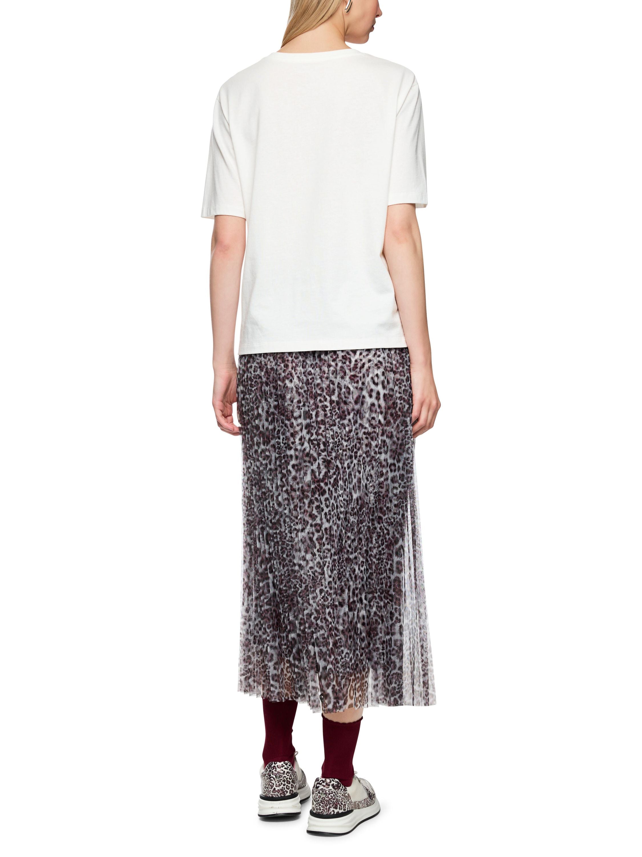 T-Shirt aus Baumwolle - 110 - Weiß