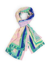 Schal aus Seide - 255 - Mehrfarbig