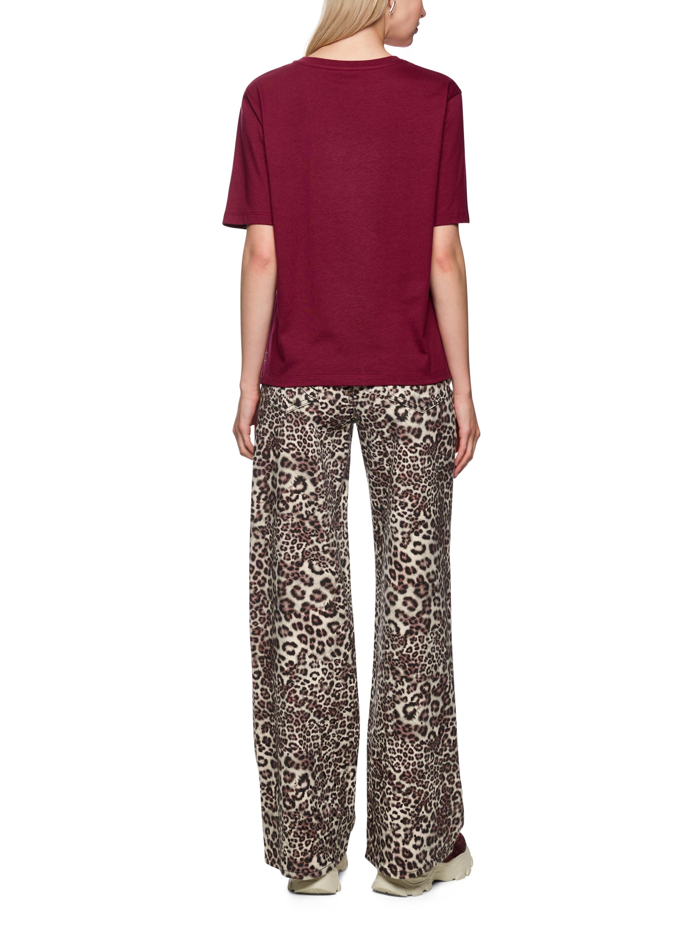 T-Shirt aus Baumwolle - 293 - Rot