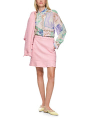 Bluse aus Viskosemix - 255 - Rosa