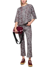 T-Shirt aus Viskosemix - 293 - Rot