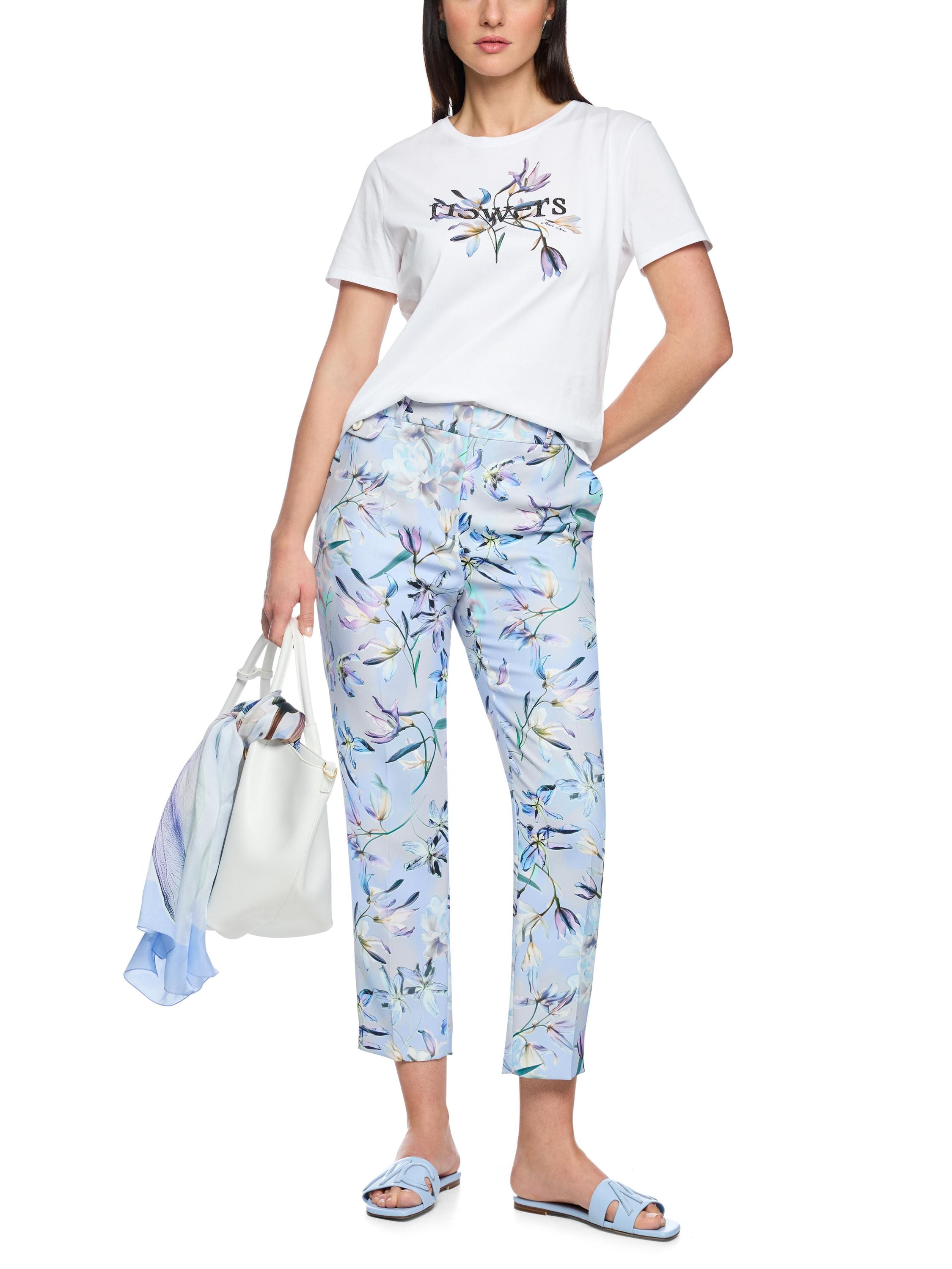 T-Shirt aus Bio-Baumwolle - 100 - Weiß