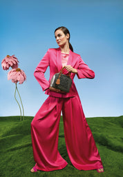 Bundfaltenhose WARANGAL Wide Leg - 260 - Pink