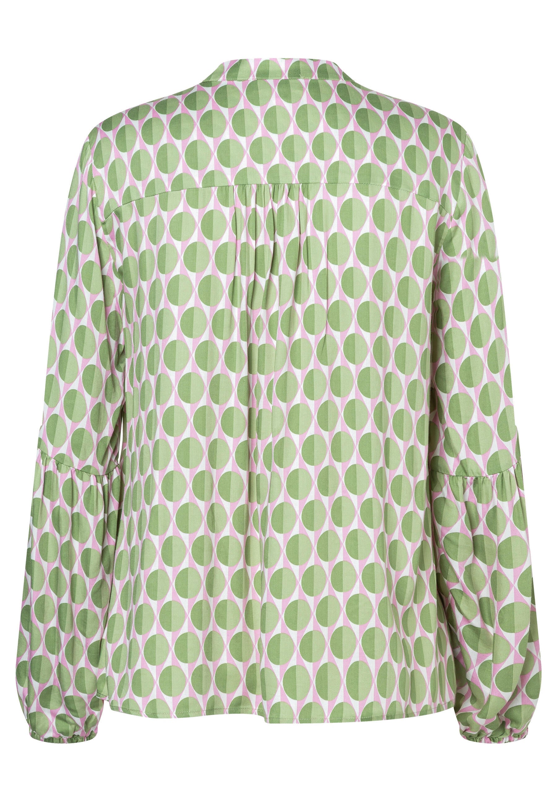 Bluse aus Viskose - 4623 - Grün