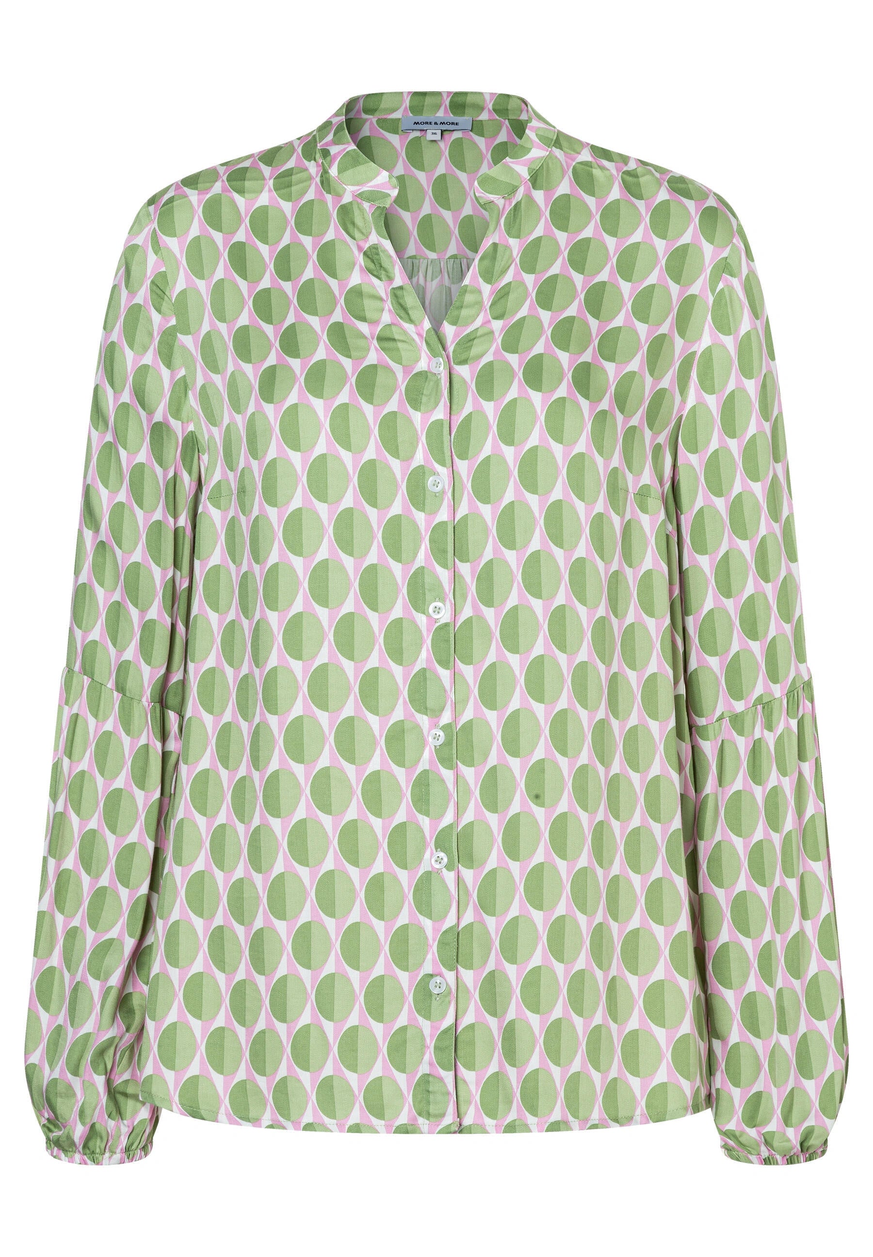 Bluse aus Viskose - 4623 - Grün