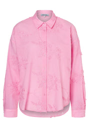 Bluse aus Bio-Baumwolle - 0822 - Pink