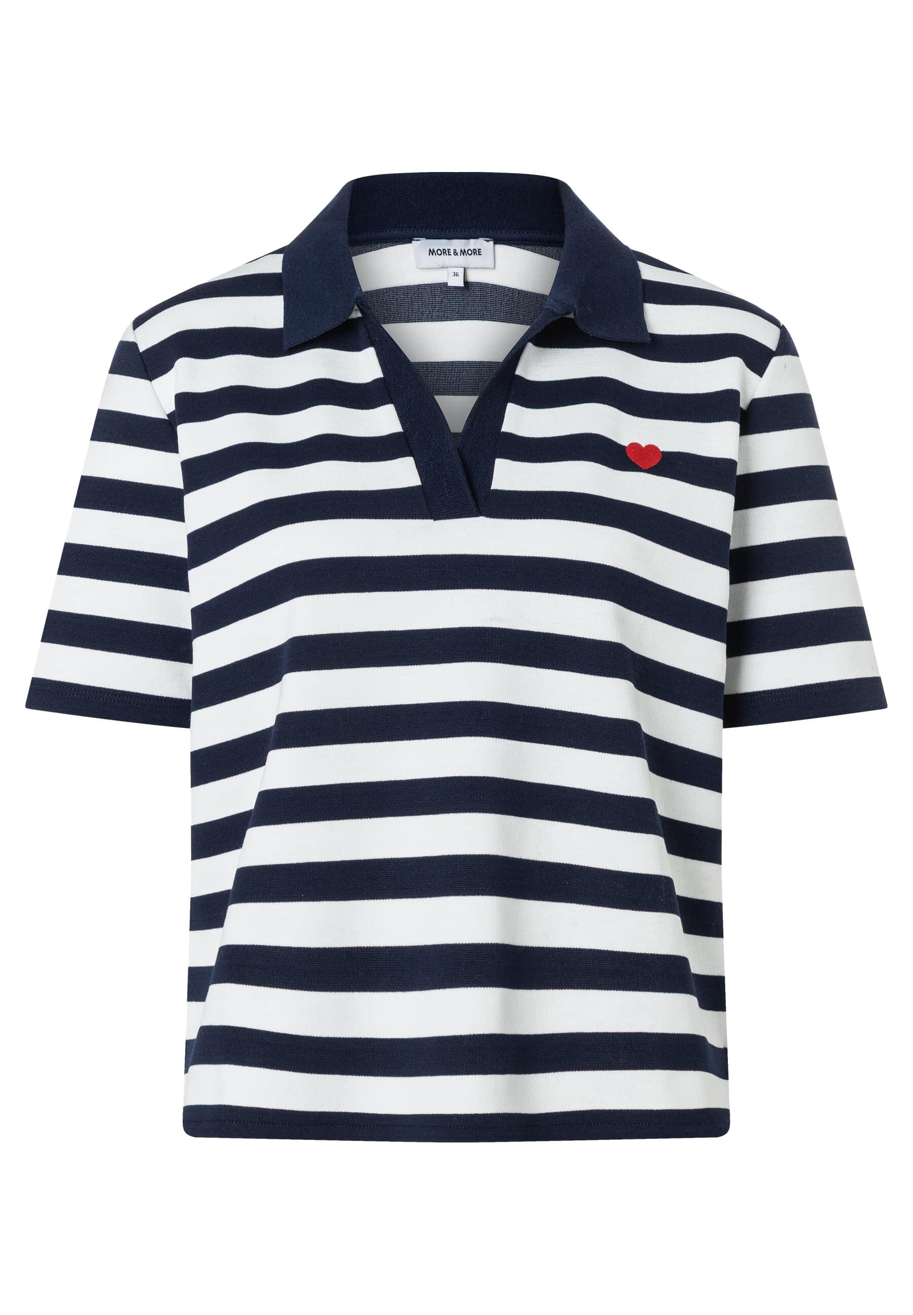 Poloshirt gestreift - 2373 - Blau | Weiß