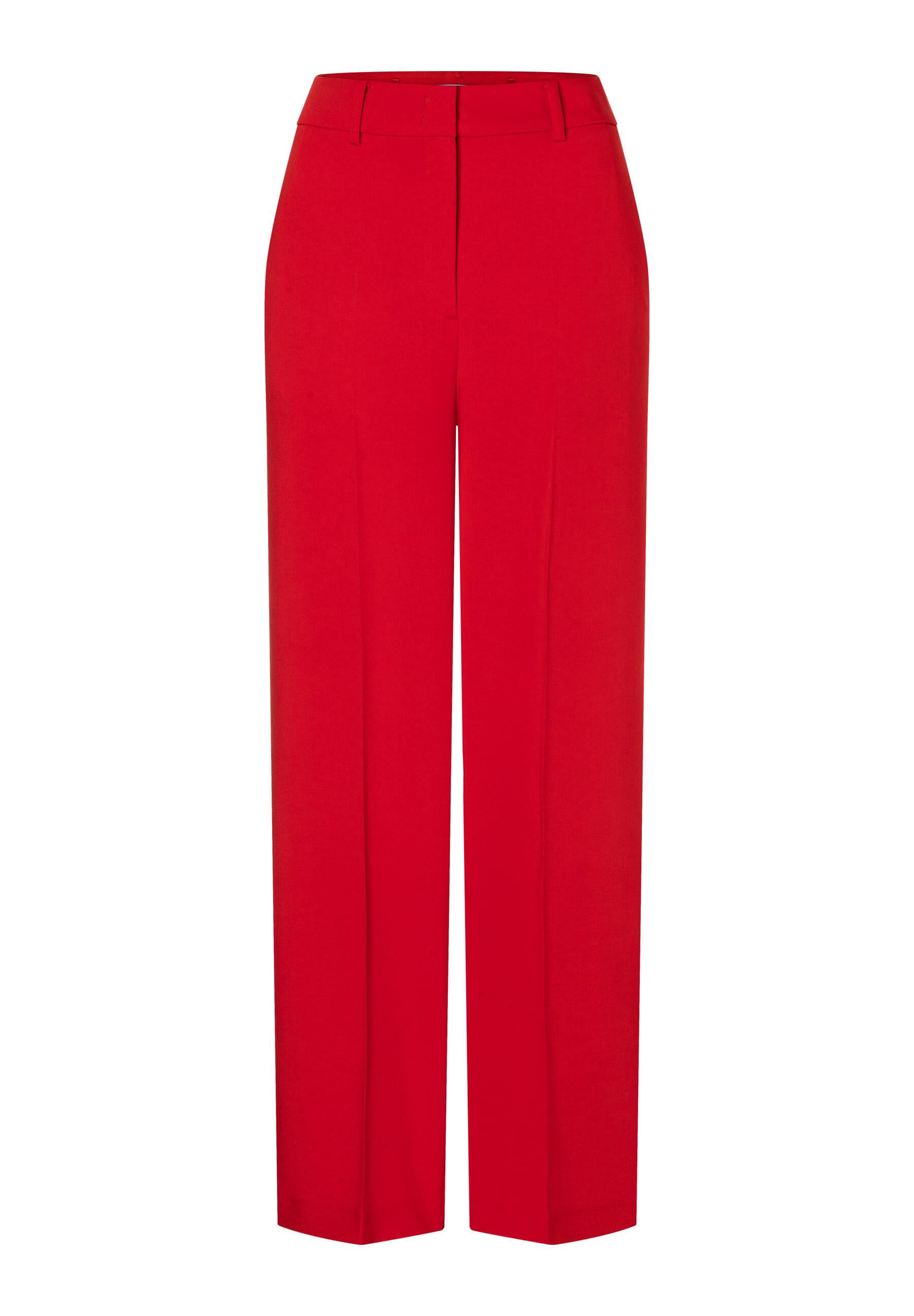 Hose Wide Leg mit Bügelfalte - 0539 - Rot