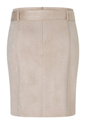 Rock Mini in Wildleder-Optik - 0233 - Beige