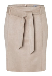 Rock Mini in Wildleder-Optik - 0233 - Beige