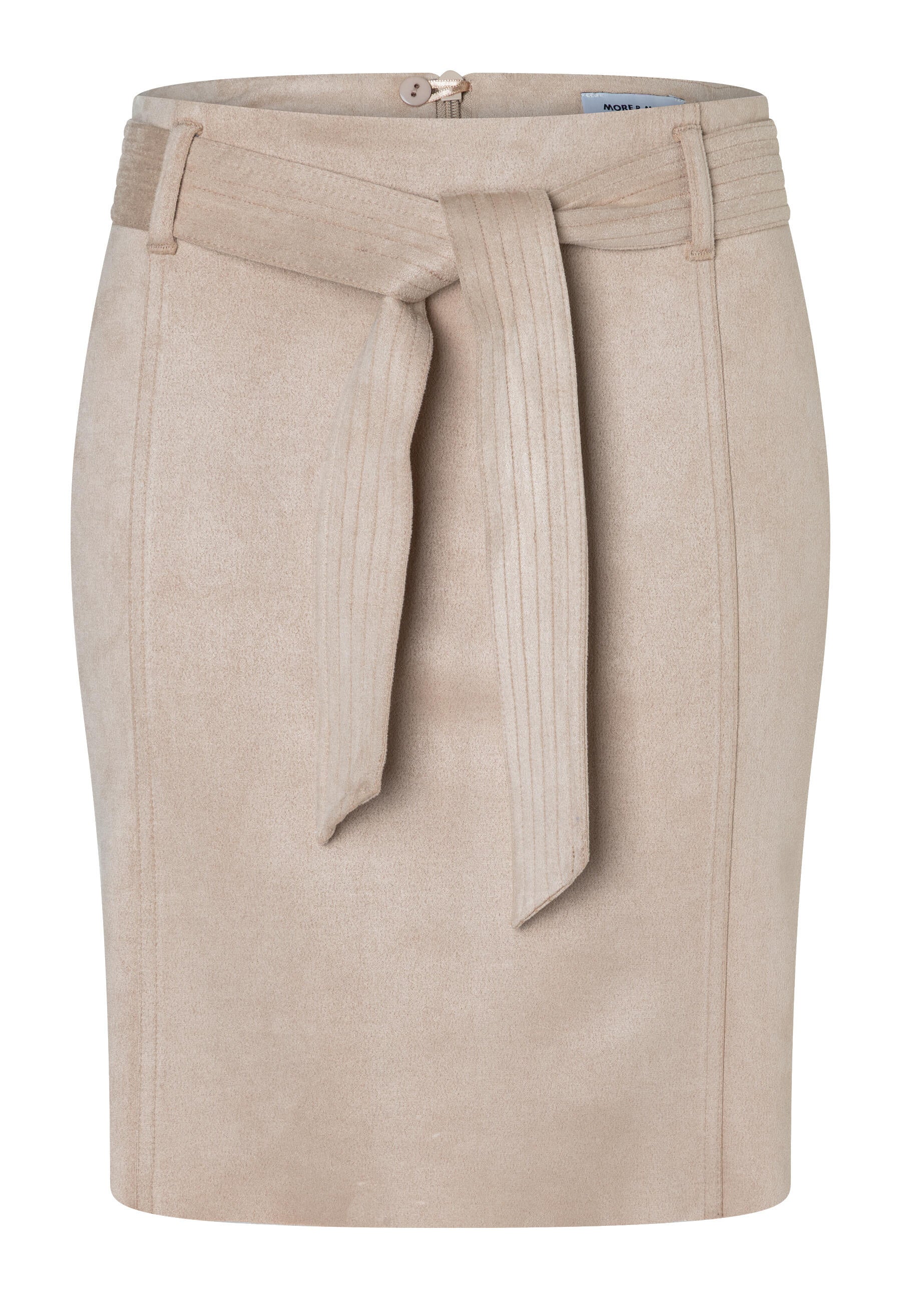 Rock Mini in Wildleder-Optik - 0233 - Beige