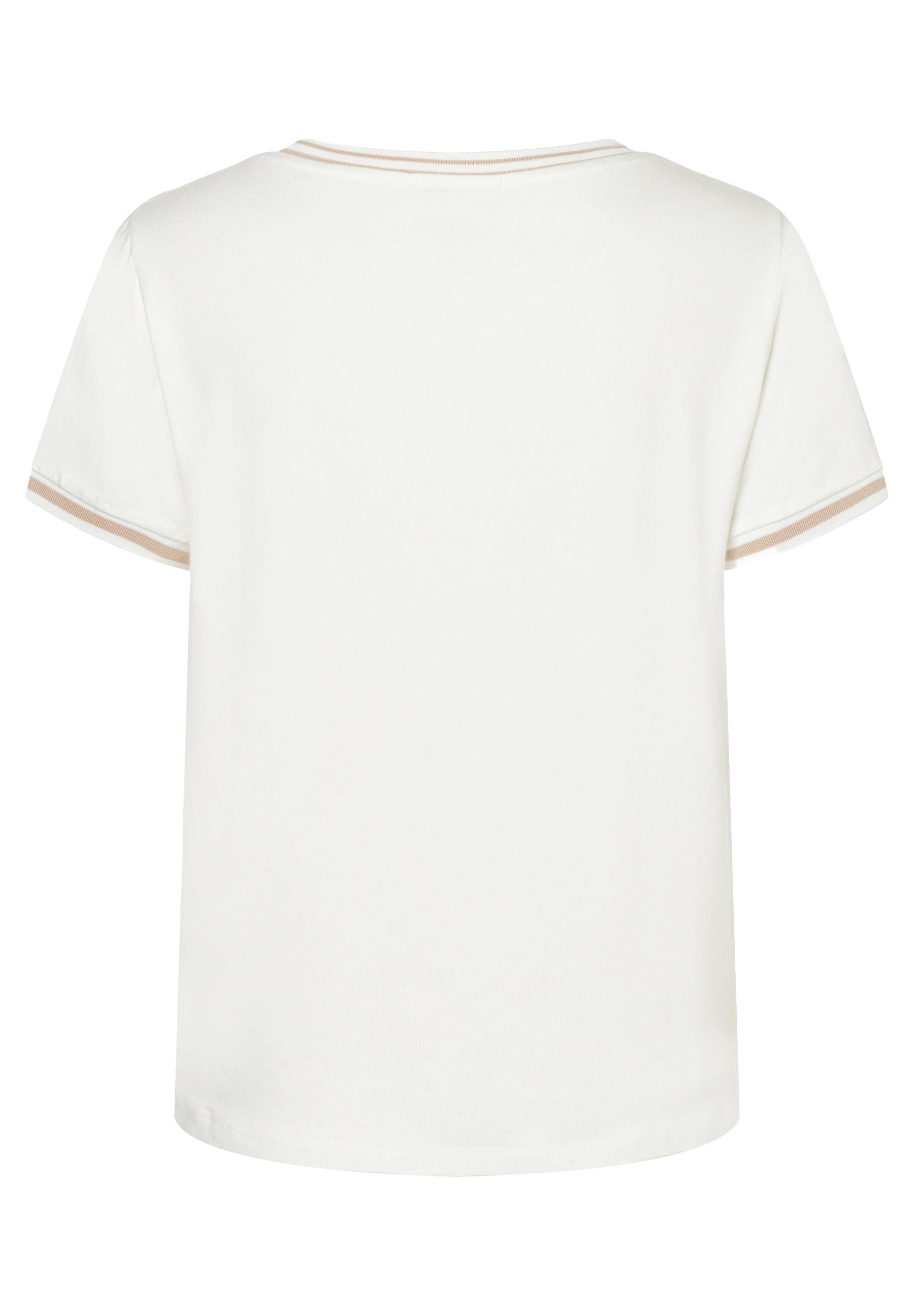 T-Shirt aus Viskose - 0041 - Creme
