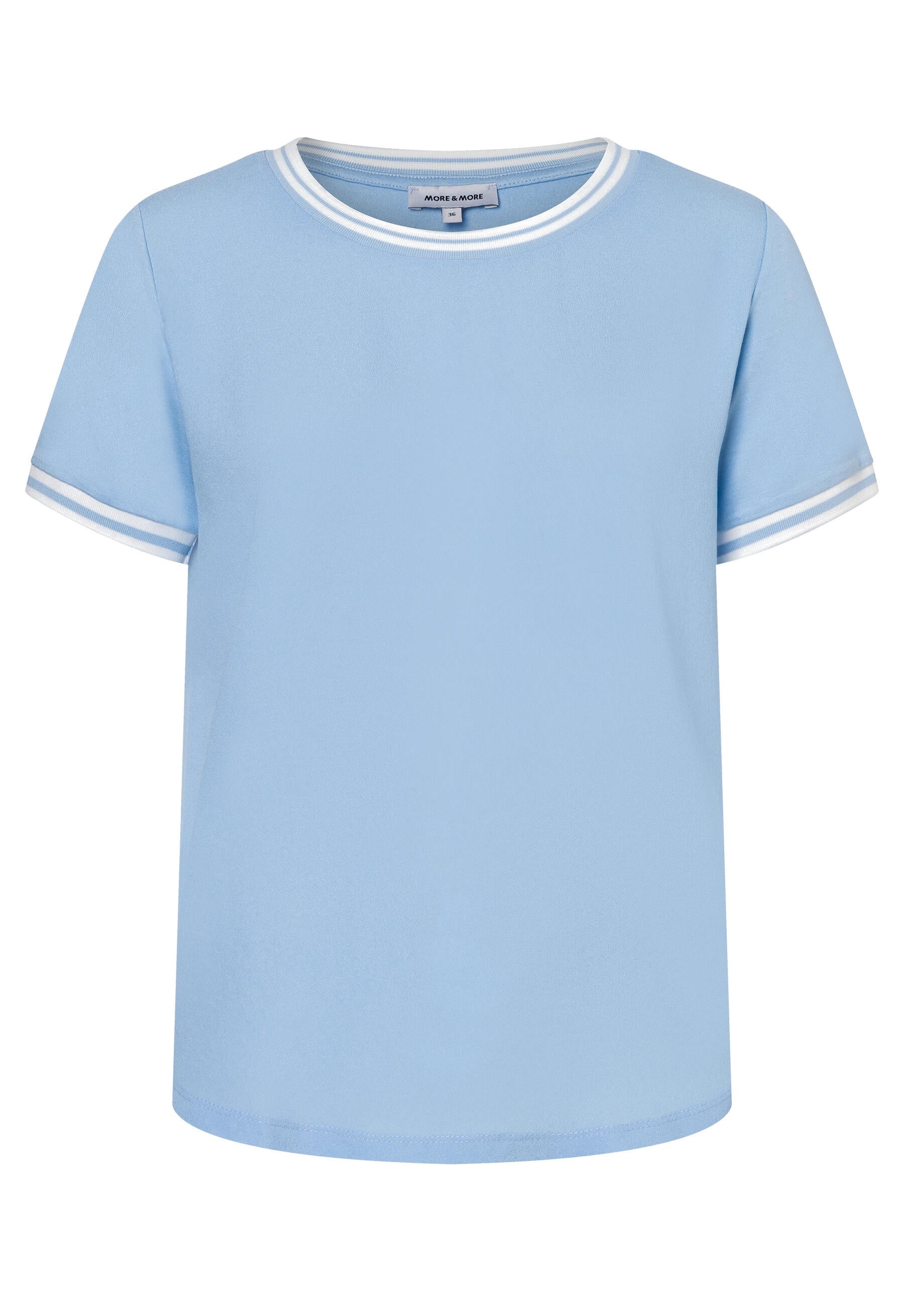 T-Shirt aus Viskose - 0319 - Blau
