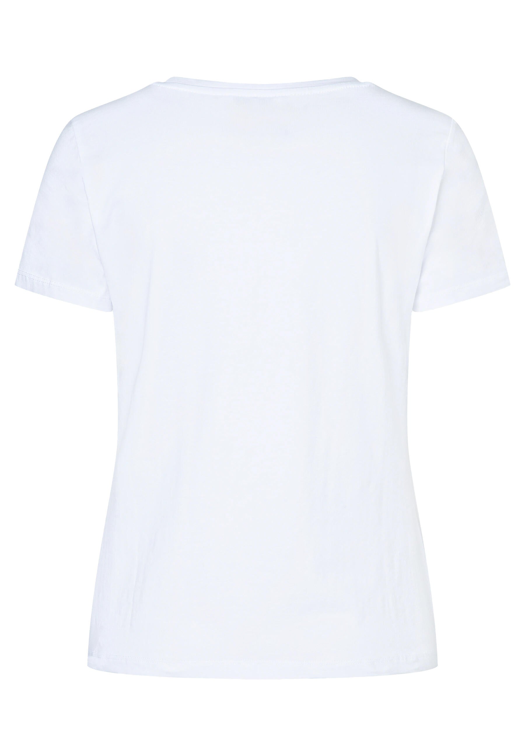 T-Shirt aus Baumwolle - 3010 - Weiß