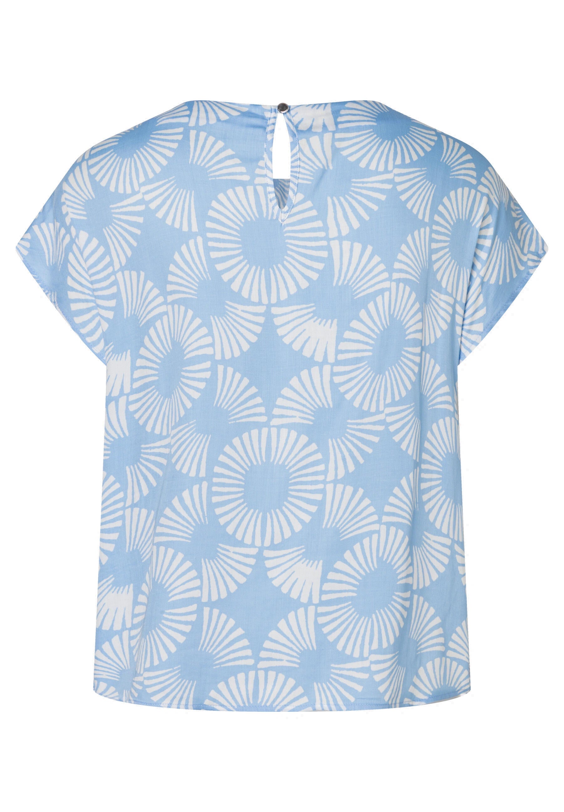 T-Shirt aus Viskose - 2319 - Blau